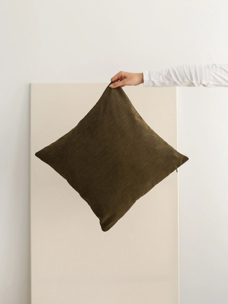 High Quality Linen Lumbar Pillow Cover, Soft Comfy Oversized Pillow Case, Extra Large Linen Cushion Cover, Invisible Zipper