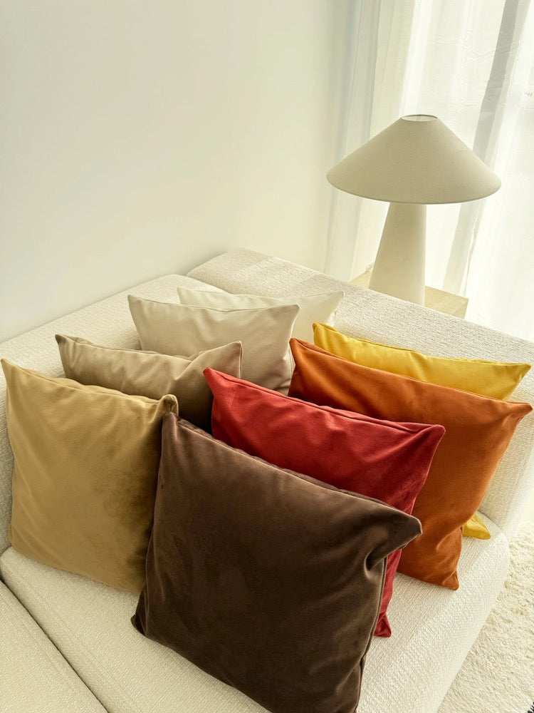 Velvet Lumbar Pillow Cover, Luxury Any Size Velvet Throw Pillow Cover, Oversized Long Pillow Cover, Custom XL Cushion Cover