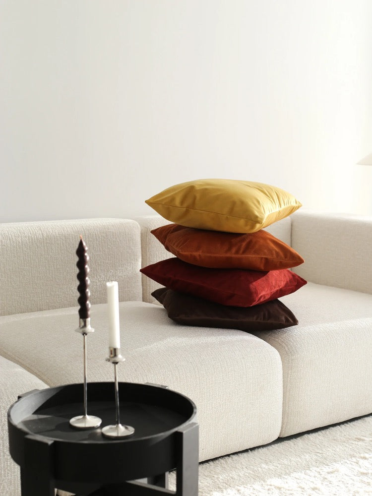 Velvet Soft & Luxury Lumbar Pillow Cover, Custom Extra Long Pillow Cover, Oversize Large Body Pillow Cover