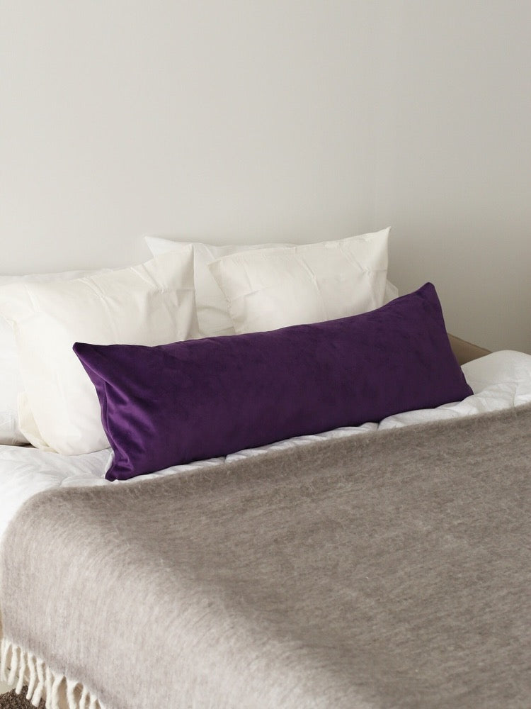 Velvet Lumbar Pillow Cover, Luxury Any Size Velvet Throw Pillow Cover, Oversized Long Pillow Cover, Custom XL Cushion Cover