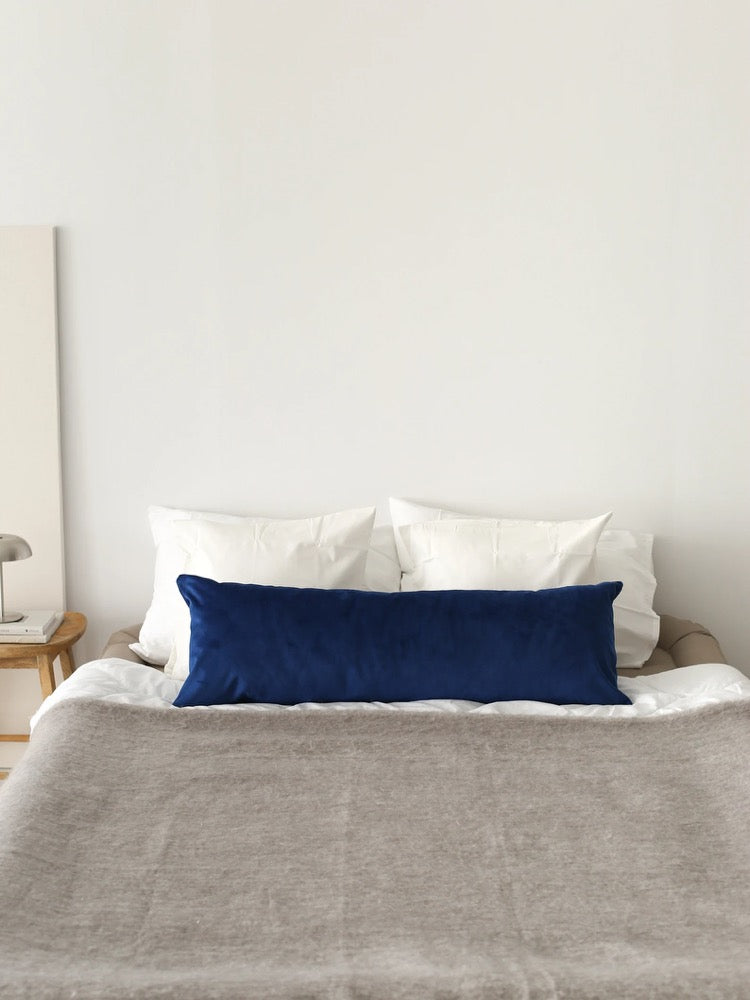 Velvet Lumbar Pillow Cover, Luxury Any Size Velvet Throw Pillow Cover, Oversized Long Pillow Cover, Custom XL Cushion Cover