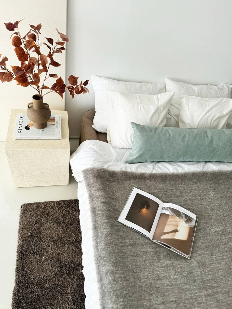 Linen Lumbar Pillow Cover, Oversized Large Linen Body Pillow Case, Soft Linen Long Cushion Cover, Hidden Zipper